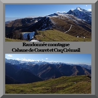 Randonnée montagne : Cabane de Couret et Cuq Crémail.